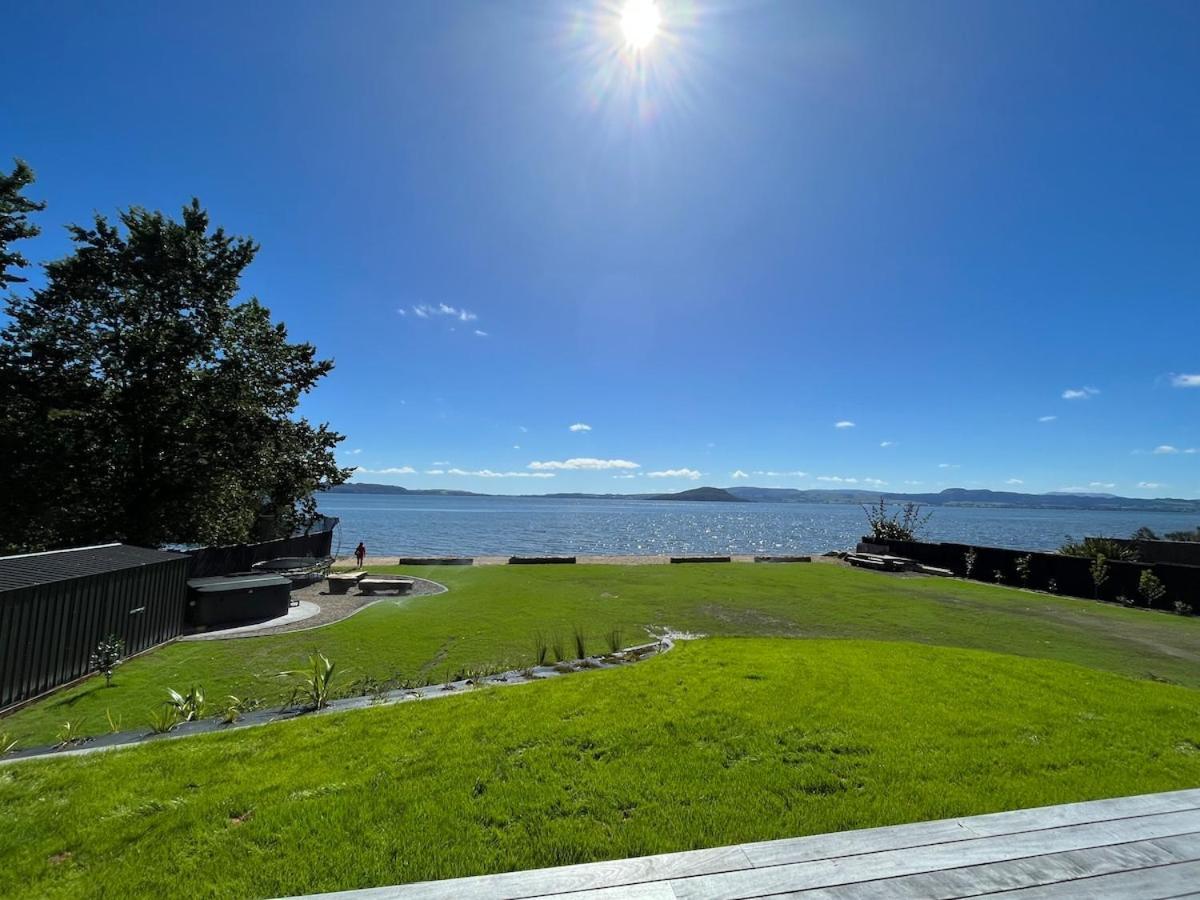 Jandals & Joy Lakefront Retreat Rotorua Kültér fotó