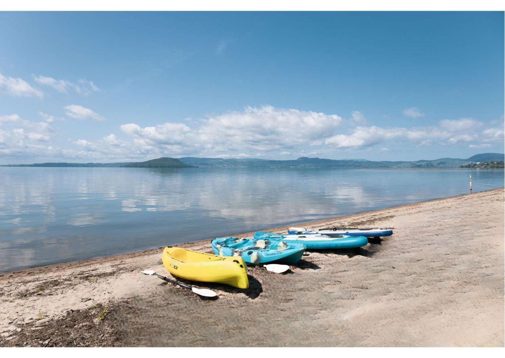 Jandals & Joy Lakefront Retreat Rotorua Kültér fotó